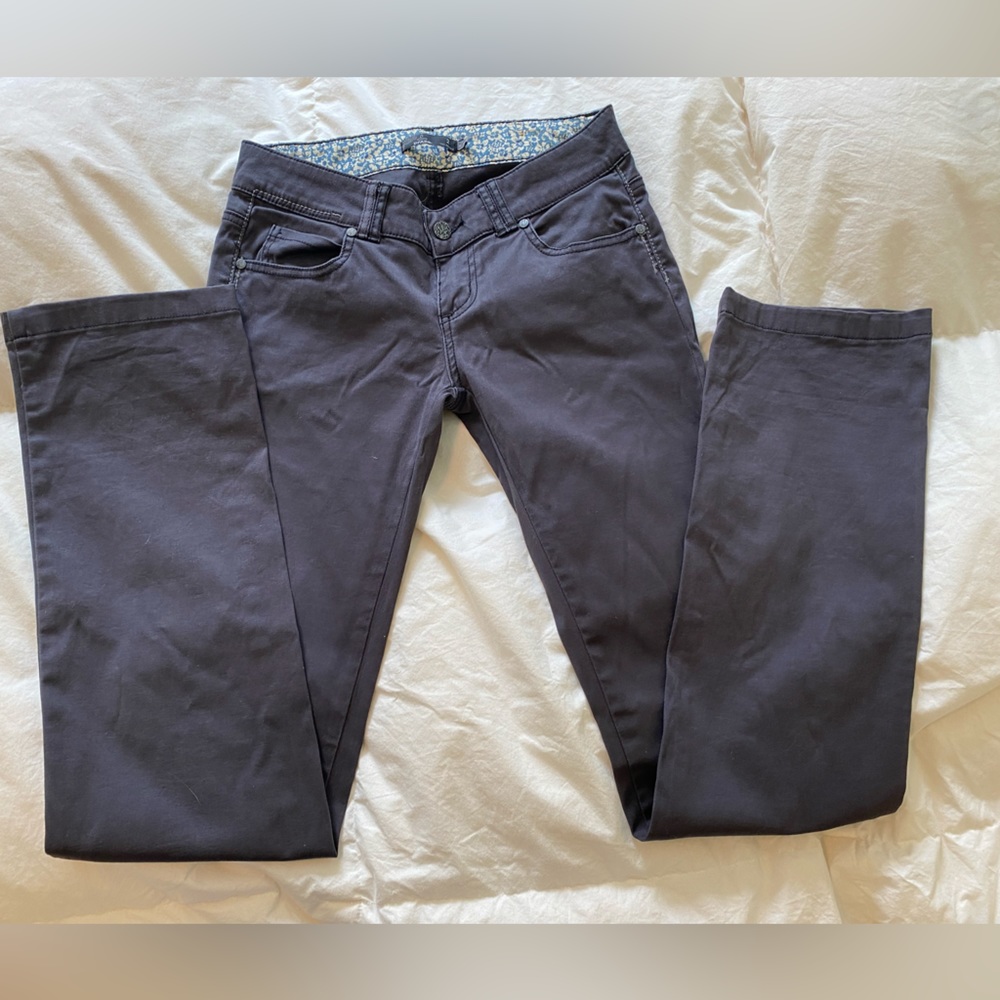 Women’s Prana straight leg pants - grey, sz 2 tall